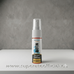 Biotina 25.000 mcg Sublingual en Spray con Células Madre – NextGen 12 ml