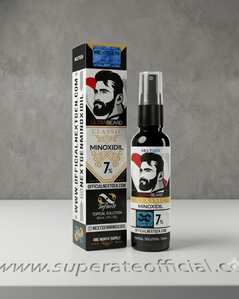 Minoxidil Ultrabeard Classic 7% - NextGen 60 ml