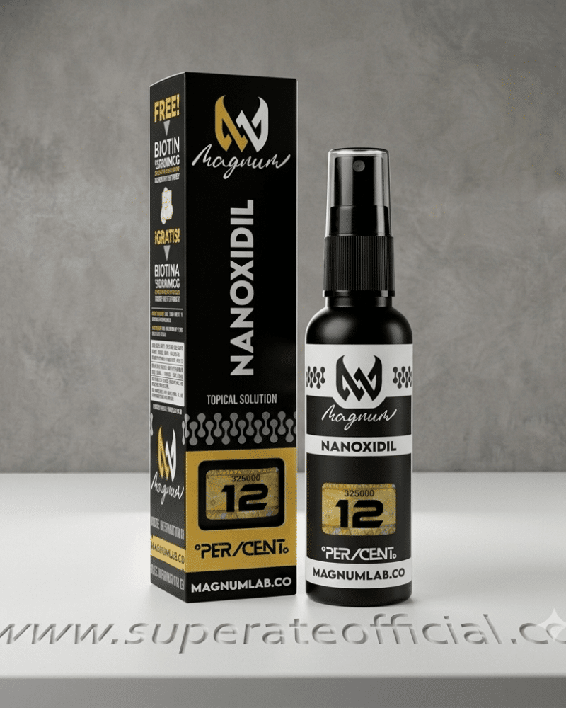 Nanoxidil- Magnum 60ml + Biotina Gratis