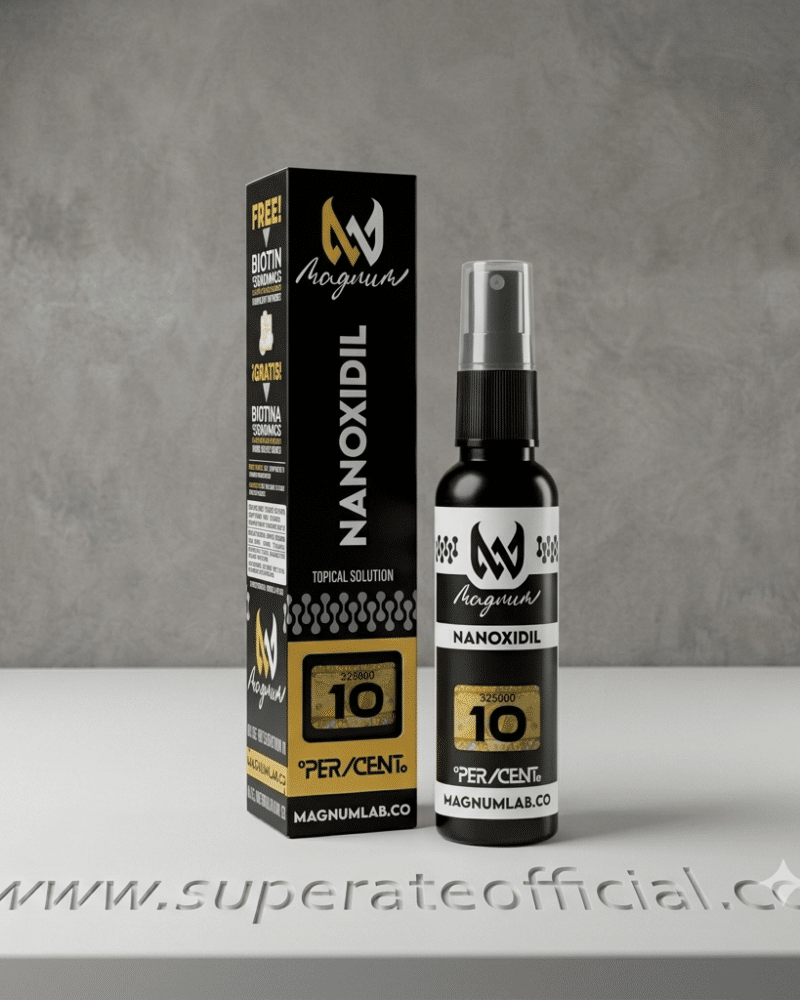 Nanoxidil- Magnum 60ml + Biotina Gratis