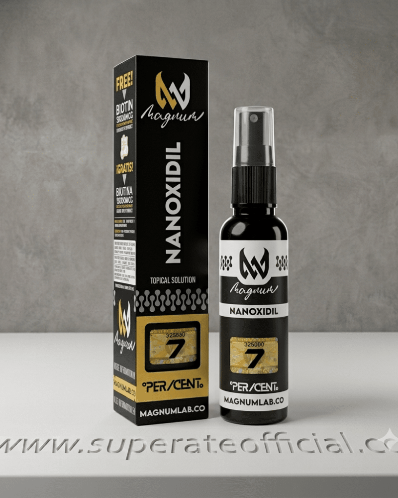 Nanoxidil- Magnum 60ml + Biotina Gratis