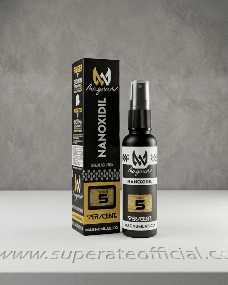 Nanoxidil- Magnum 60ml + Biotina Gratis