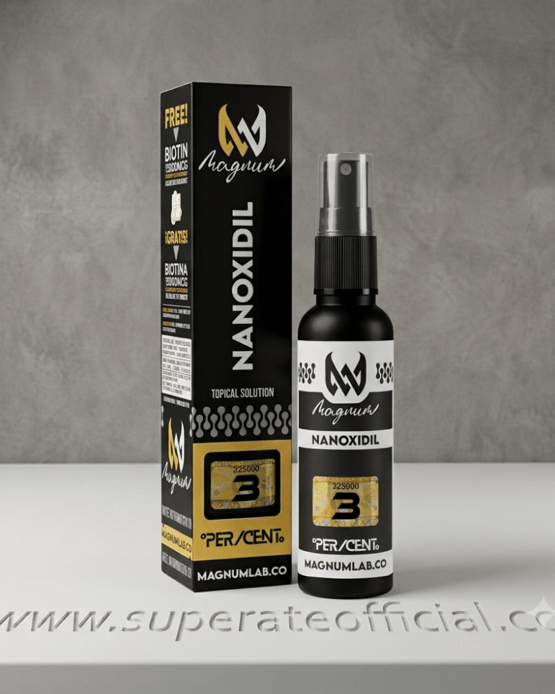 Nanoxidil- Magnum 60ml + Biotina Gratis
