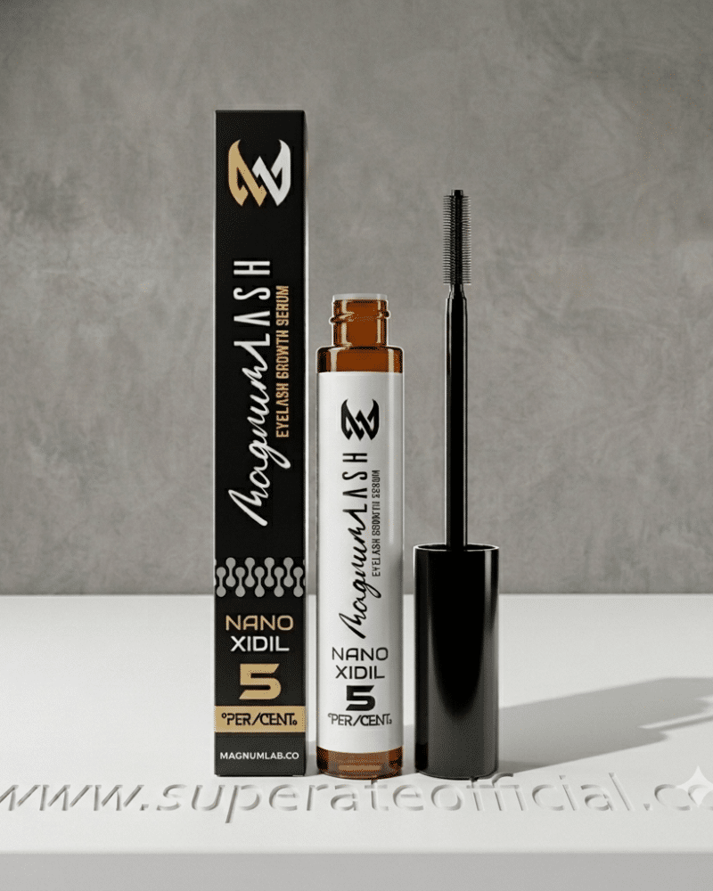 Magnum Lash Nanoxidil (Pestañas) - Magnum 12 ml + Jabón Neutro para Cejas y Pestañas GRATIS