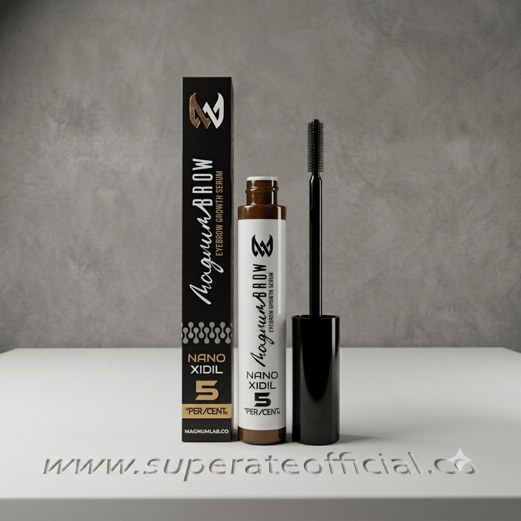 Magnum Brow Nanoxidil (Cejas) – Magnum 12 ml + Jabón Neutro para Cejas y Pestañas GRATIS