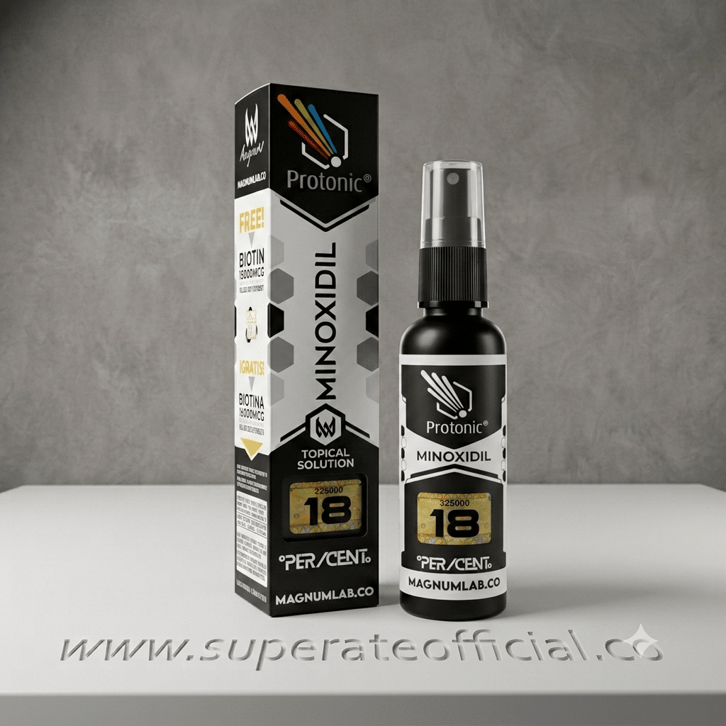 Minoxidil- Magnum 60ml + Biotina Gratis