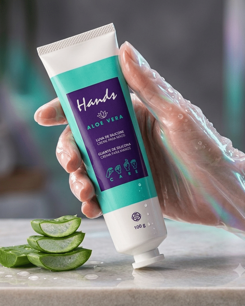 Guante de Silicona - HND - Aloe Vera