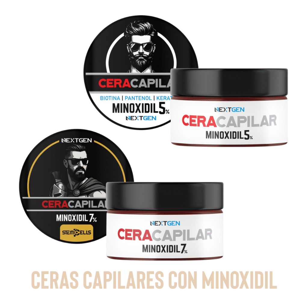 Cera Capilar con Minoxidil