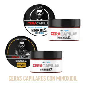 Cera Capilar con Minoxidil