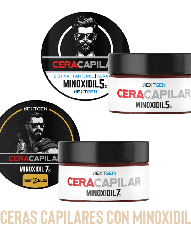 Cera Capilar con Minoxidil