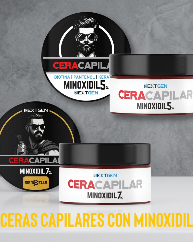 Cera Capilar con Minoxidil