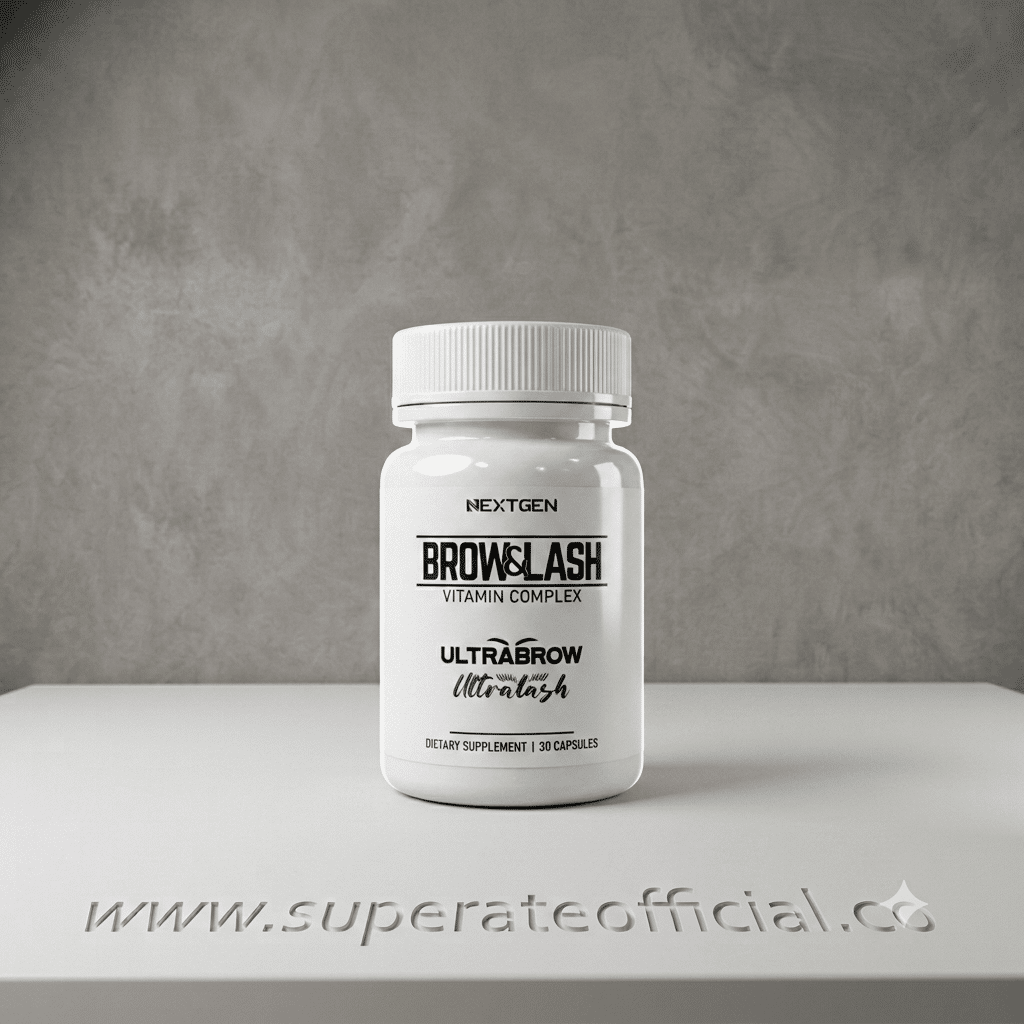 Vitaminas Esenciales para Engrosar, Rellenar y Hacer Crecer Cejas y Pestañas