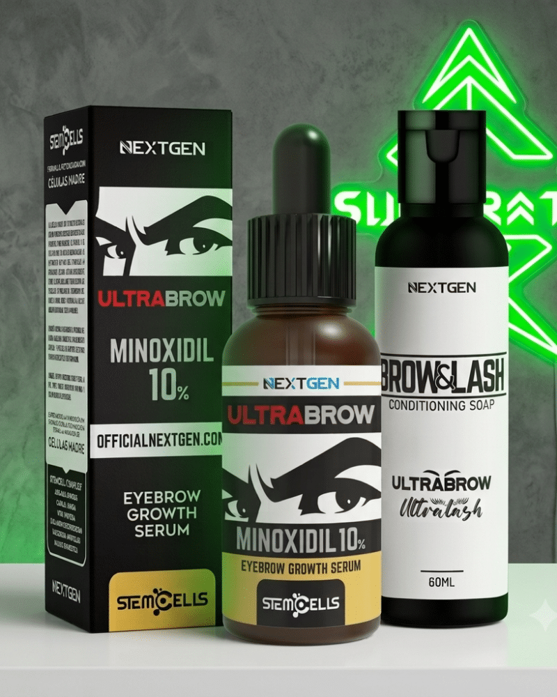 Ultrabrow 10% Stem Cells - NextGen 30ml + Jabón Liquido Cejas y Pestañas