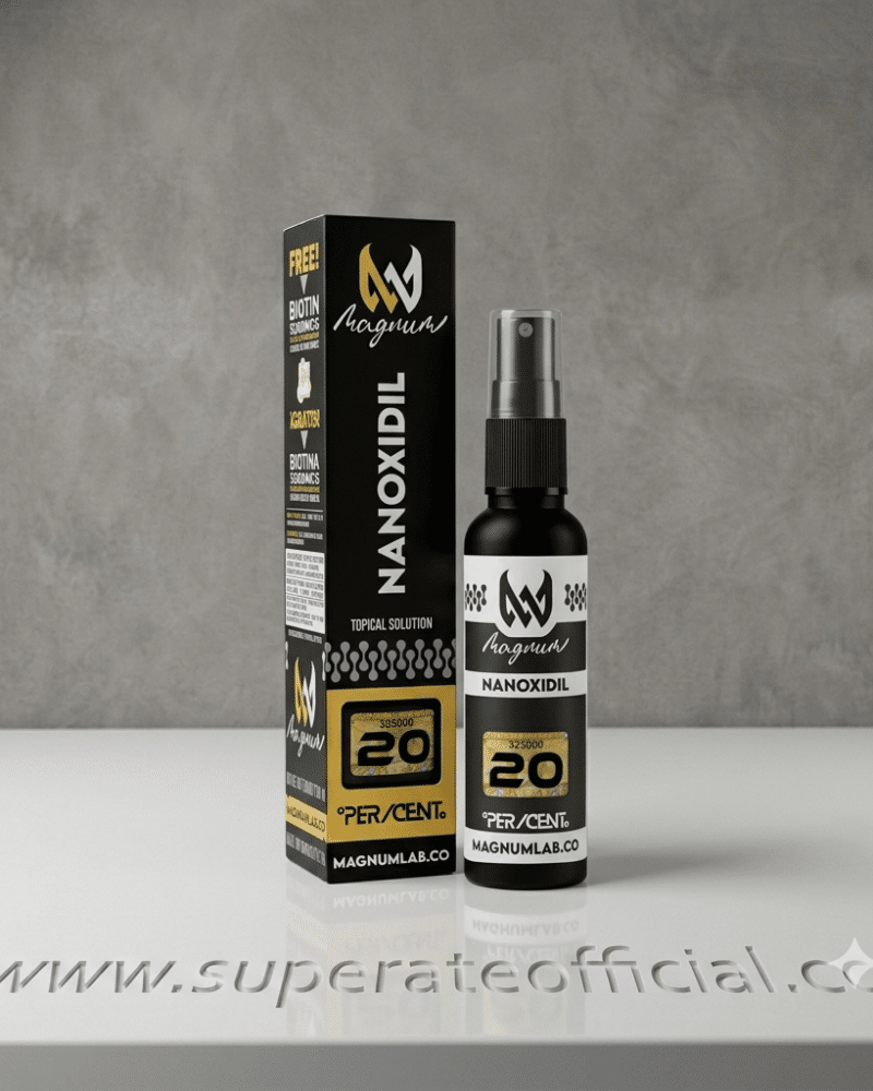 Nanoxidil- Magnum 60ml + Biotina Gratis