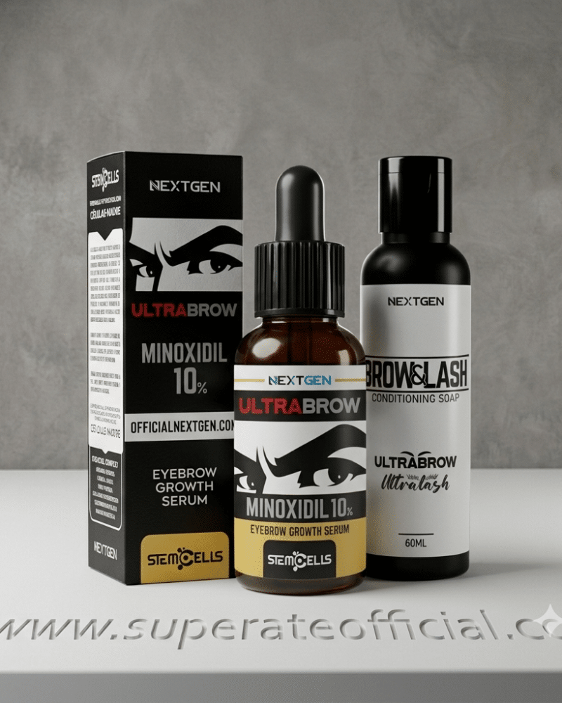 Ultrabrow 10% Stem Cells – NextGen 30ml + Jabón Liquido Cejas y Pestañas