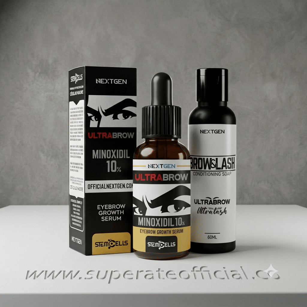 Ultrabrow 10% Stem Cells – NextGen 30ml + Jabón Liquido Cejas y Pestañas