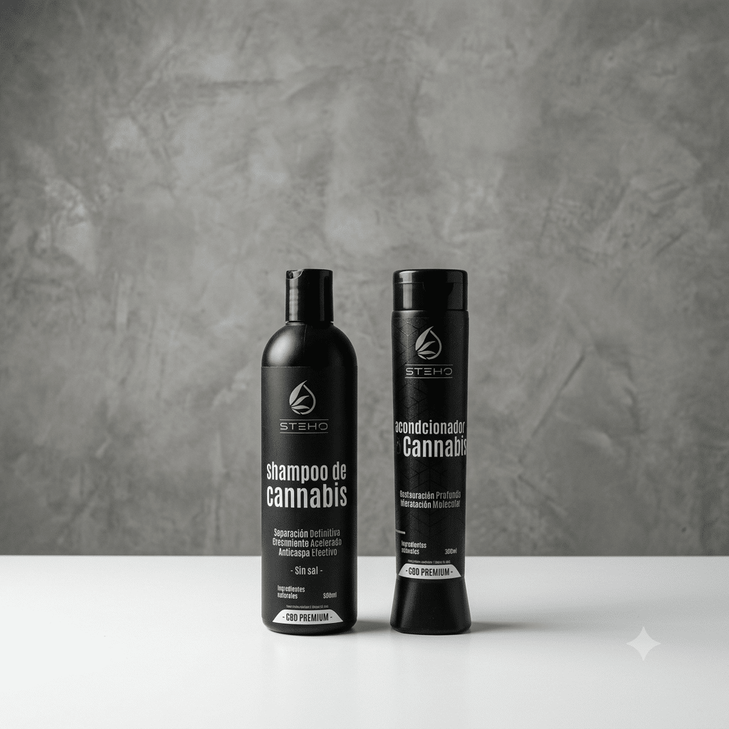 KIT STEHO — Shampoo + Acondicionador de Cannabis