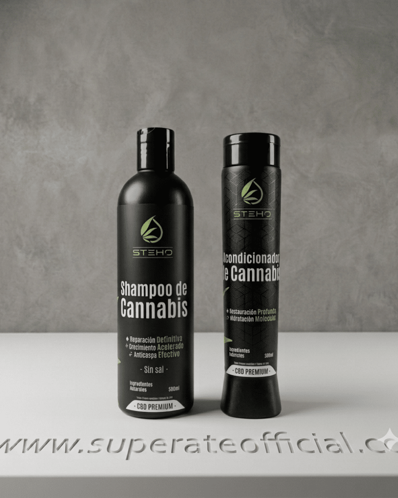 KIT STEHO — Shampoo + Acondicionador de Cannabis