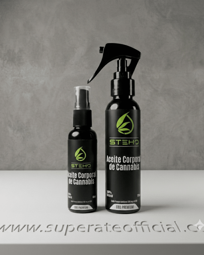 Dúo Aceite Corporal Linimento Steho - 2 Frascos 120 ml